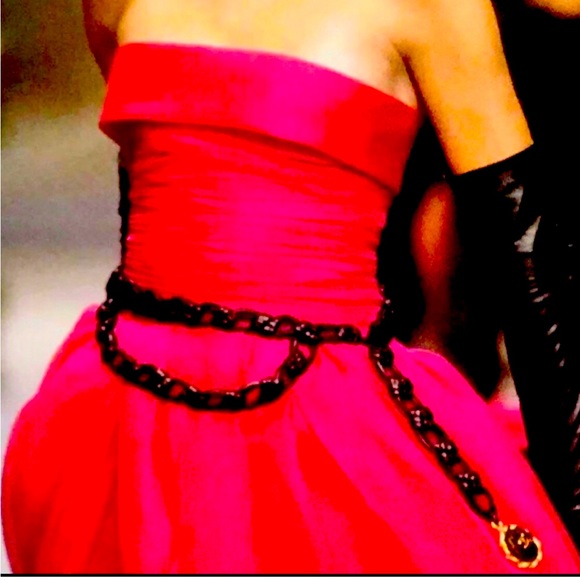 CHANEL Accessories - Chanel Haute Couture 1992 vintage leather belt